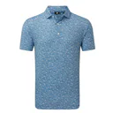 FootJoy Bloody Mary Lisle pánské triko, tonal riviera/broskvová/bílá/modrá