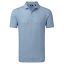 FootJoy Vegas Marker Lisle pánské polo, white/riviera/peach