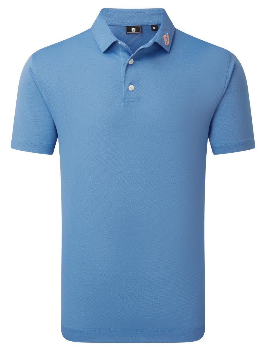 FootJoy Stretch Pique Solid pánské polo, riviera