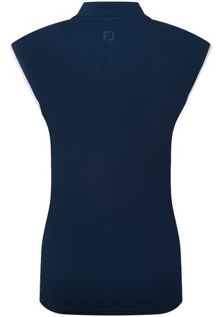 FootJoy Mock Neck Snap Front dámské polo, navy/white