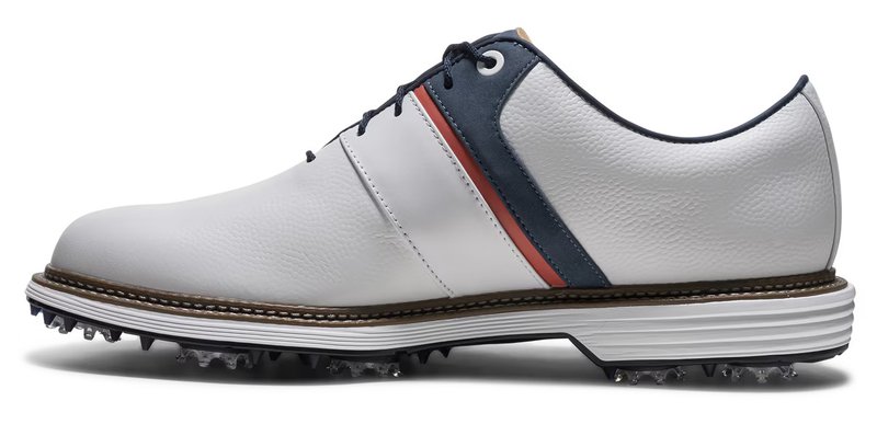 FootJoy Premiere Series - Packard pánské golfové boty, white/blue/nantucket red