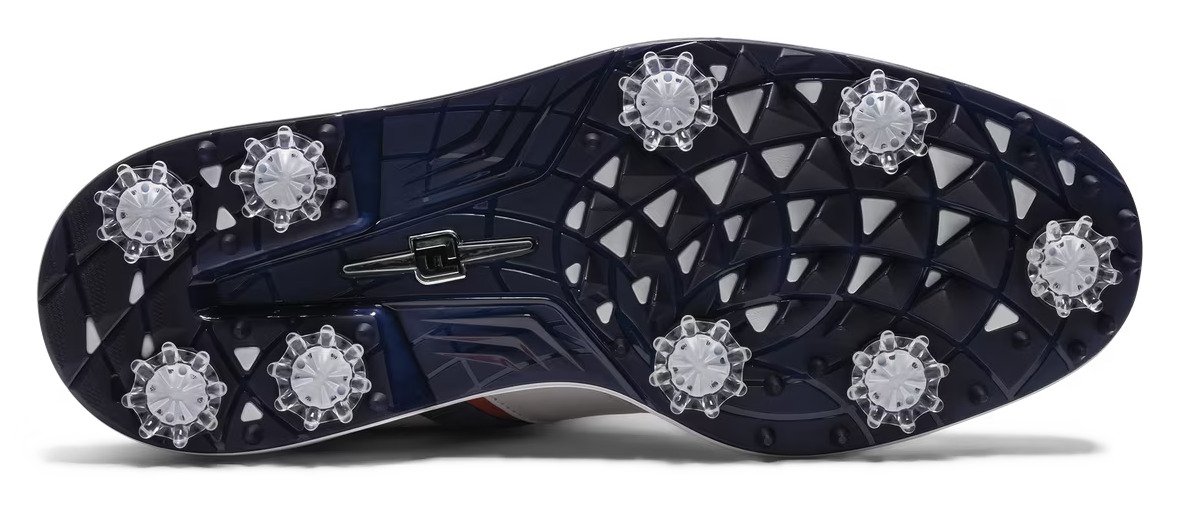 FootJoy Premiere Series - Packard pánské golfové boty, white/blue/nantucket red