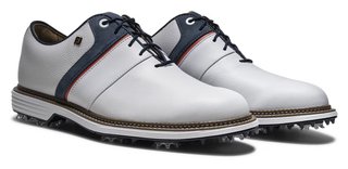 FootJoy Premiere Series - Packard pánské golfové boty, white/blue/nantucket red