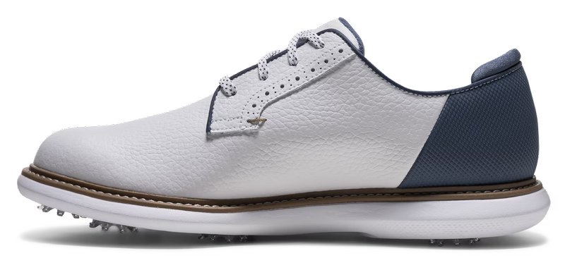FootJoy FJ Traditions Blucher pánské golfové boty, bílo/modro/béžové