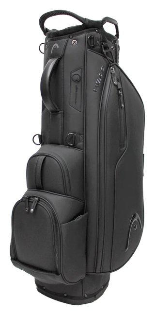 Head Golf PU Leather Premium cart bag, černý