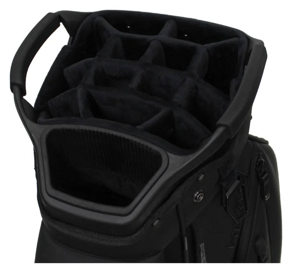 Head Golf PU Leather Premium cart bag, černý