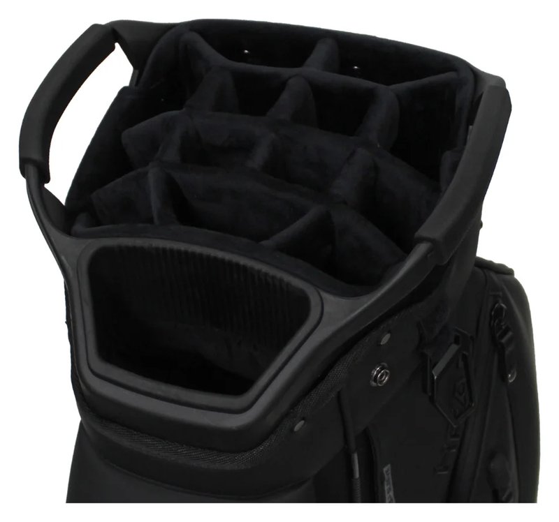 Head Golf PU Leather Premium cart bag, černý