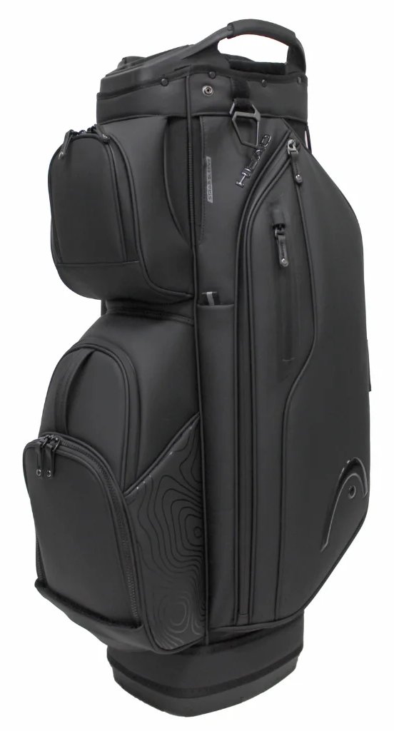 Head Golf PU Leather Premium cart bag, černý