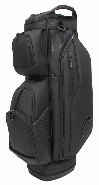 Head Golf PU Leather Premium cart bag, černý