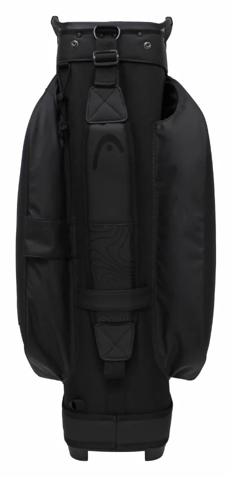 Head Golf PU Leather Premium cart bag, černý