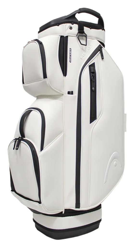 Head Golf PU Leather Premium cart bag, bílý