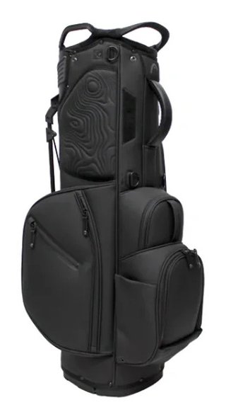 Head Golf PU Leather Premium stand bag, černý