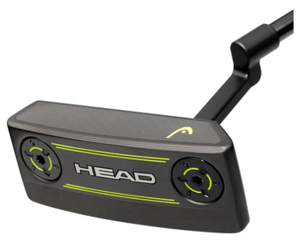 Head Golf Double Wide putter, ocel