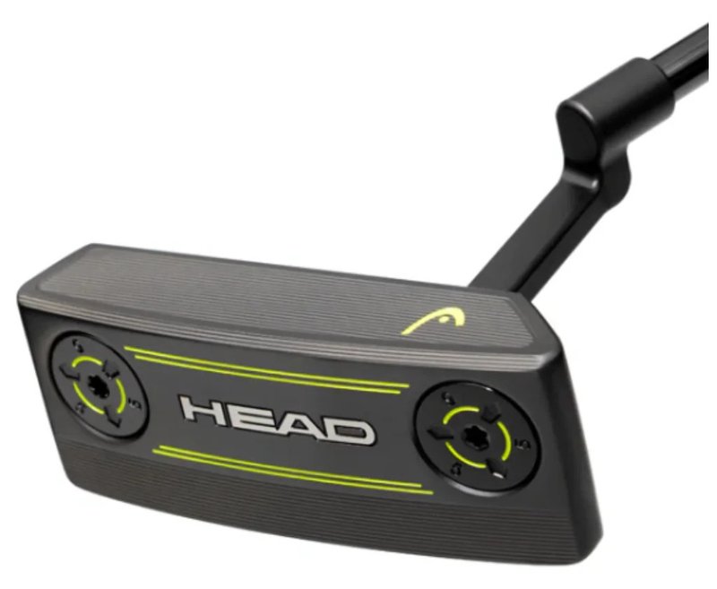 Head Golf Double Wide putter, ocel