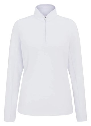 PING Abigale Performance Fleece dámská mikina, bílá