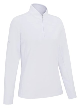 PING Abigale Performance Fleece dámská mikina, bílá
