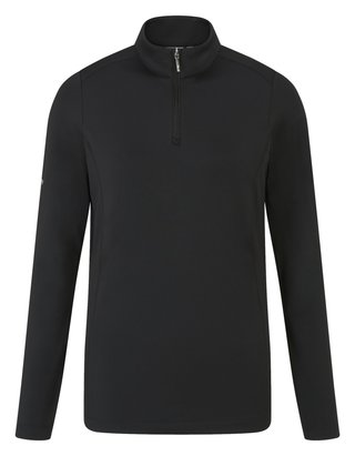 PING Aveline Half Zip dámské triko s dlouhým rukávem, černé