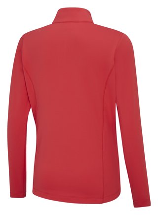 PING Aveline Half Zip dámské triko s dlouhým rukávem, cayenne