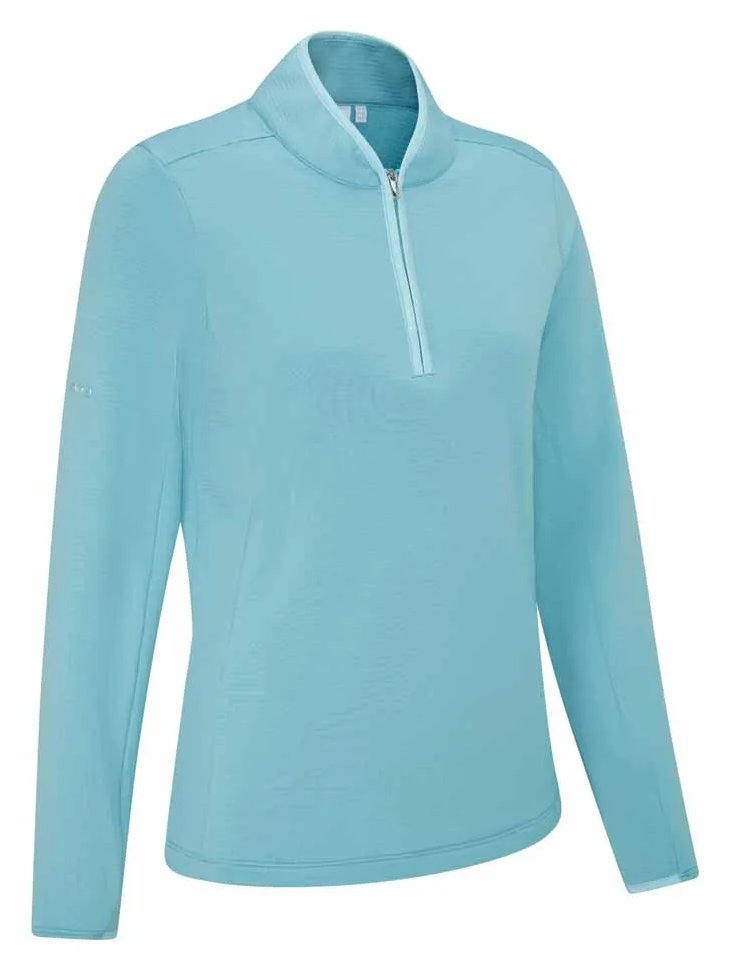 PING Abigale Performance Fleece dámská mikina, oasis