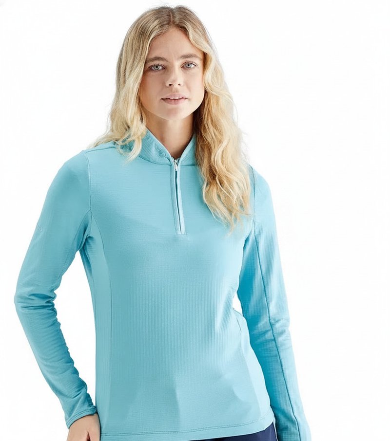 PING Abigale Performance Fleece dámská mikina, oasis