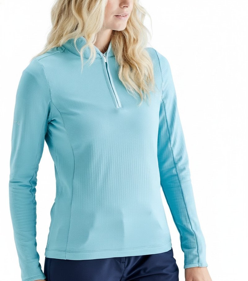 PING Abigale Performance Fleece dámská mikina, oasis