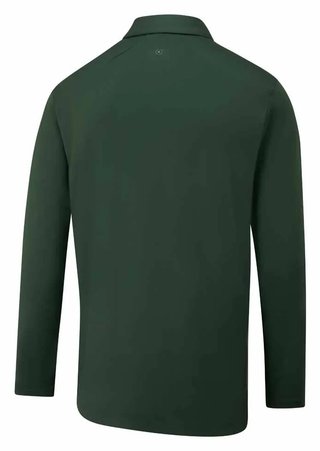 PING Demitri Longsleeve pánské polo, gorse green
