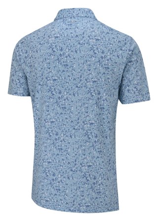 PING Gilmore pánské polo, dusty blue multi