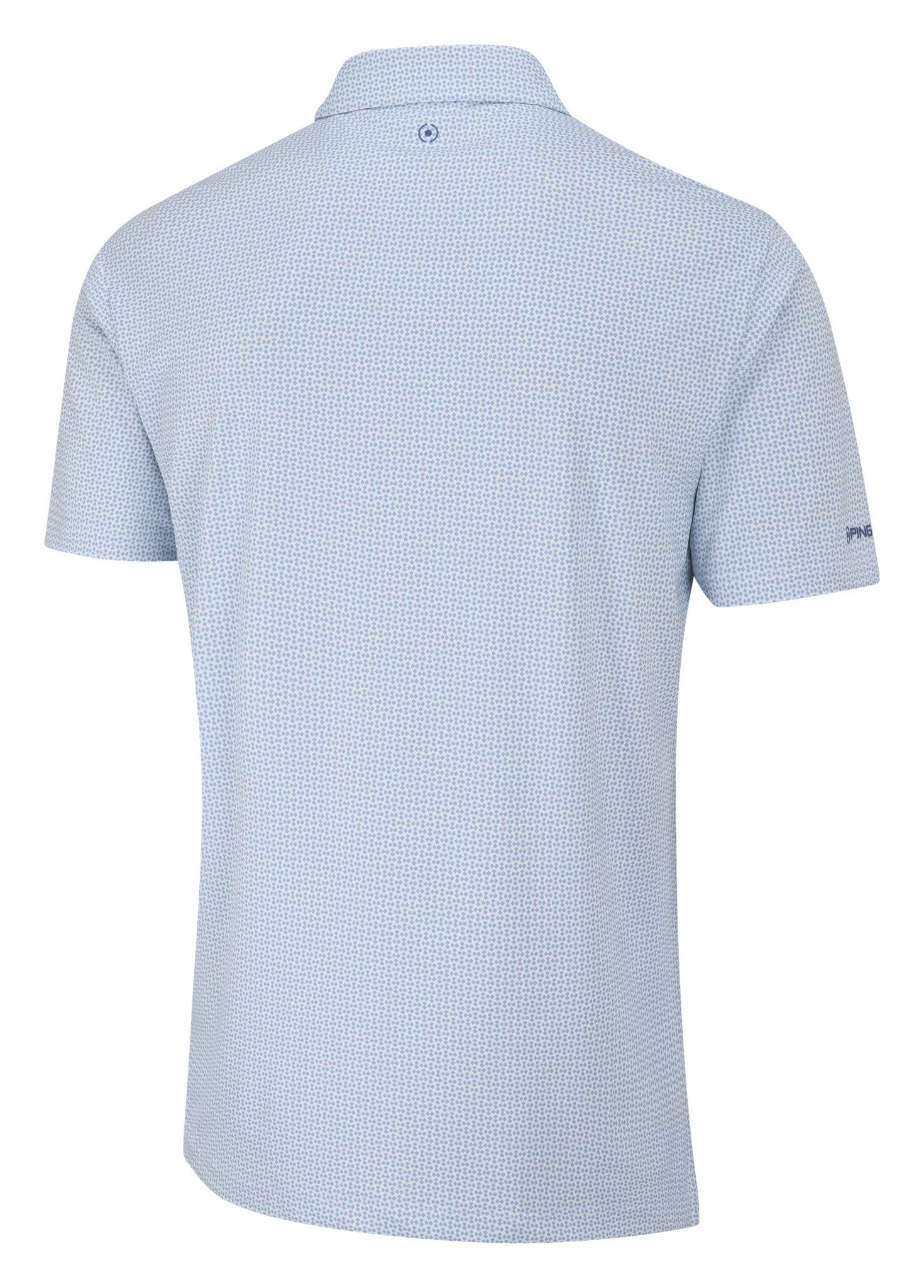 PING Gilmore pánské polo, white/dusty blue