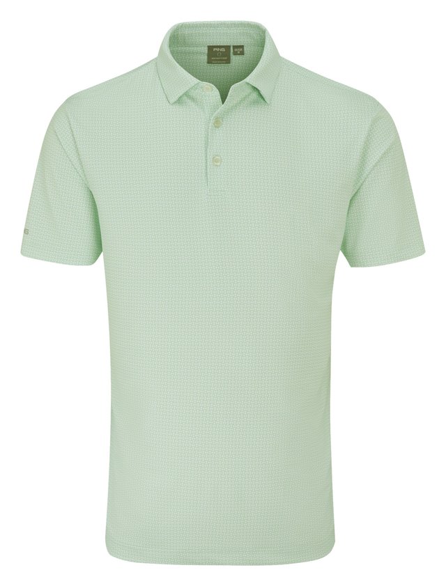 PING Gilmore pánské polo, jade/white