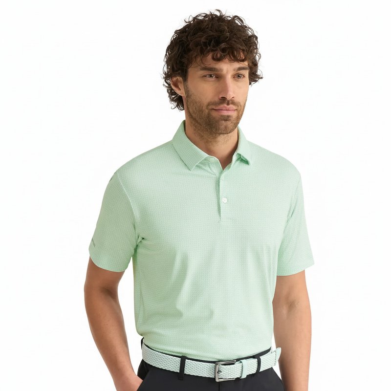 PING Gilmore pánské polo, jade/white