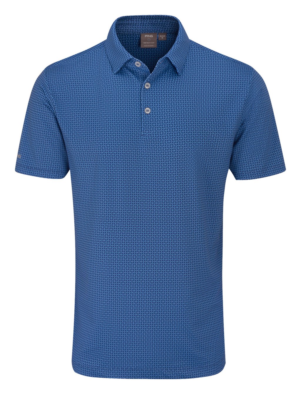 PING Gilmore pánské polo, midnight/infinity blue