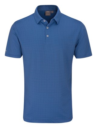 PING Gilmore pánské polo, midnight/infinity blue