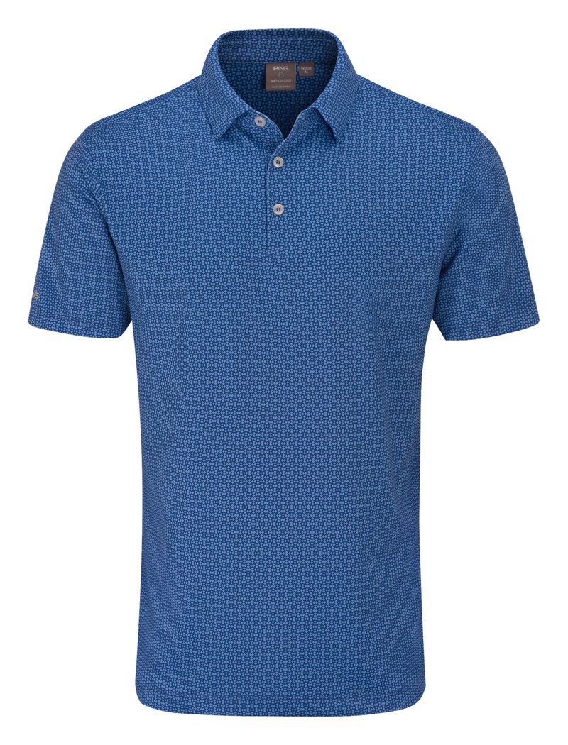 PING Gilmore pánské polo, midnight/infinity blue