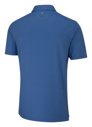 PING Gilmore pánské polo, midnight/infinity blue