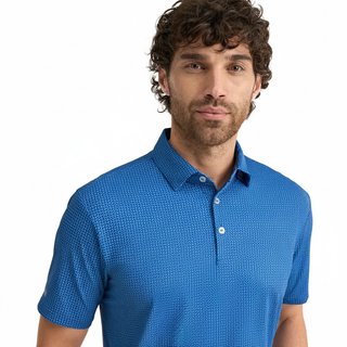 PING Gilmore pánské polo, midnight/infinity blue