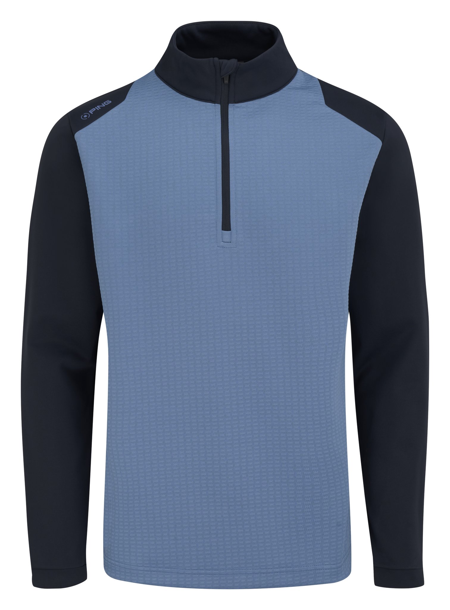 PING Reg pánská mikina, harbour blue/navy