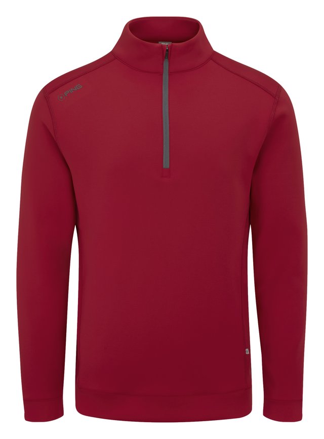 PING Ansel pánská mikina, rich red