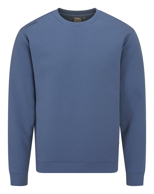 PING Freddie pánská mikina, harbour blue marl