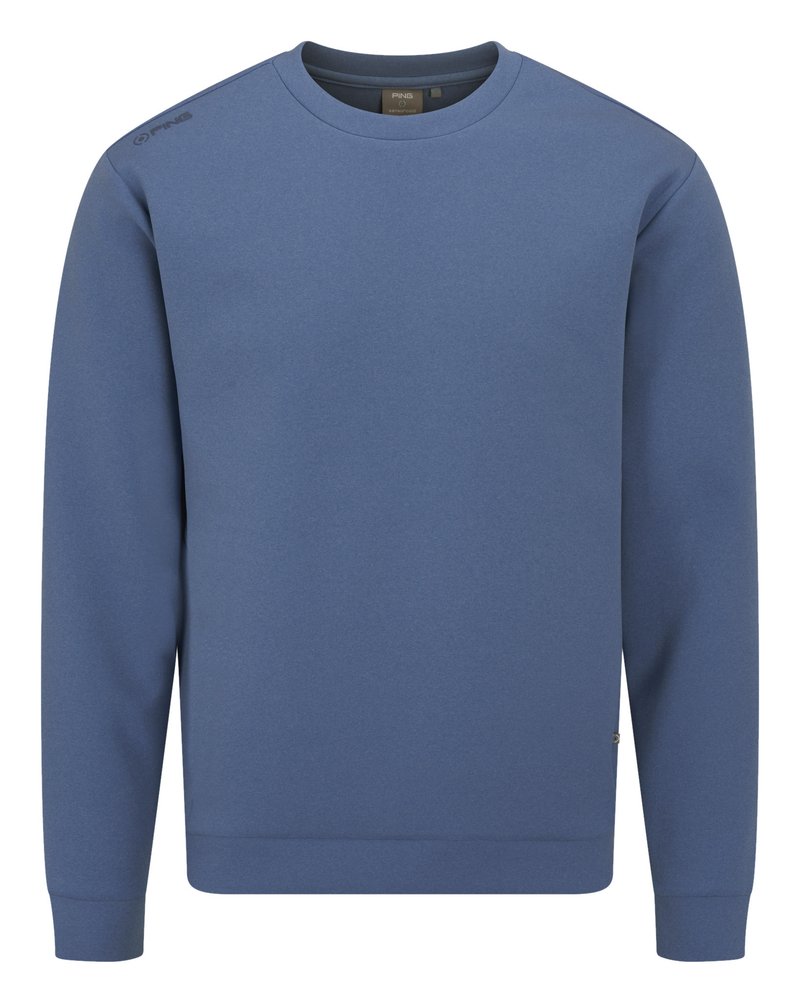 PING Freddie pánská mikina, harbour blue marl