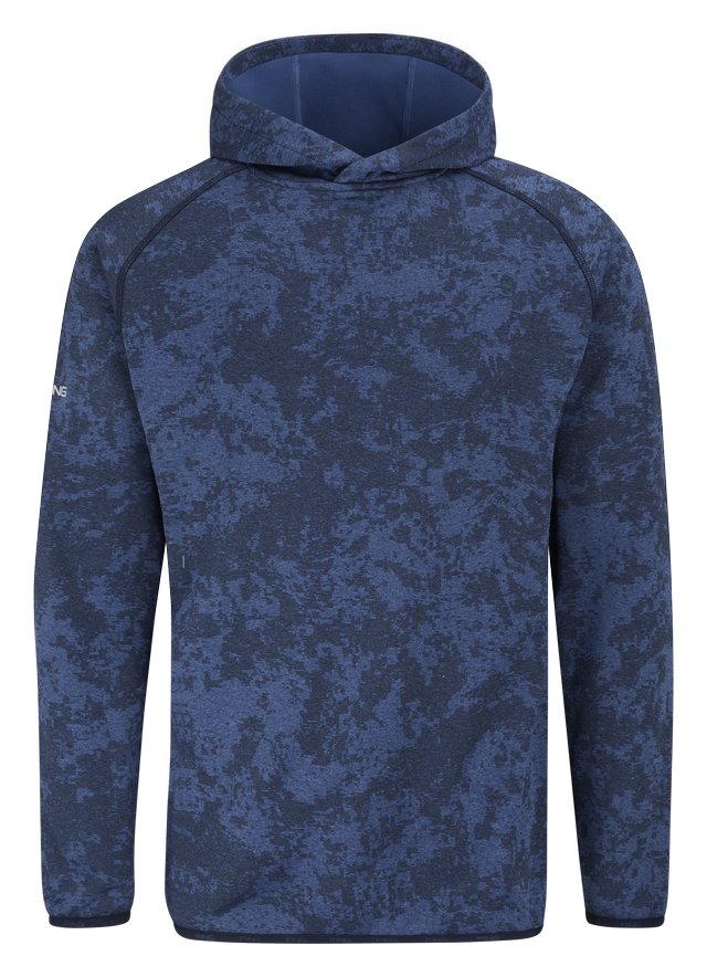 PING Saul pánská mikina, deep sea blue camo