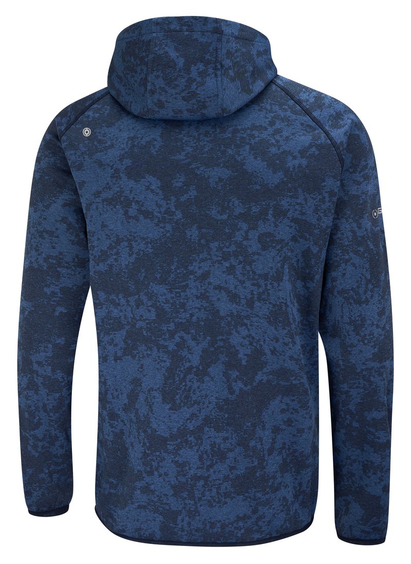 PING Saul pánská mikina, deep sea blue camo