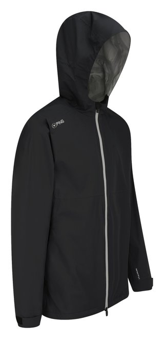 PING AquaDrive Waterproof Hooded pánská bunda, černá