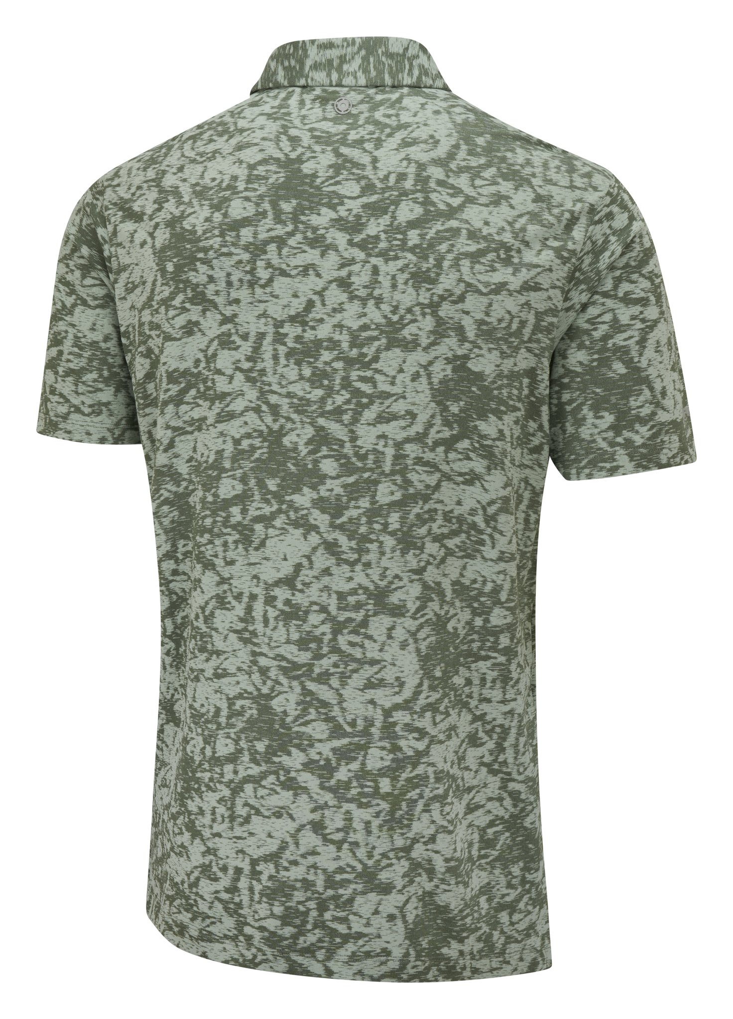 PING Marek Camo Jacquard pánské polo, jade multi