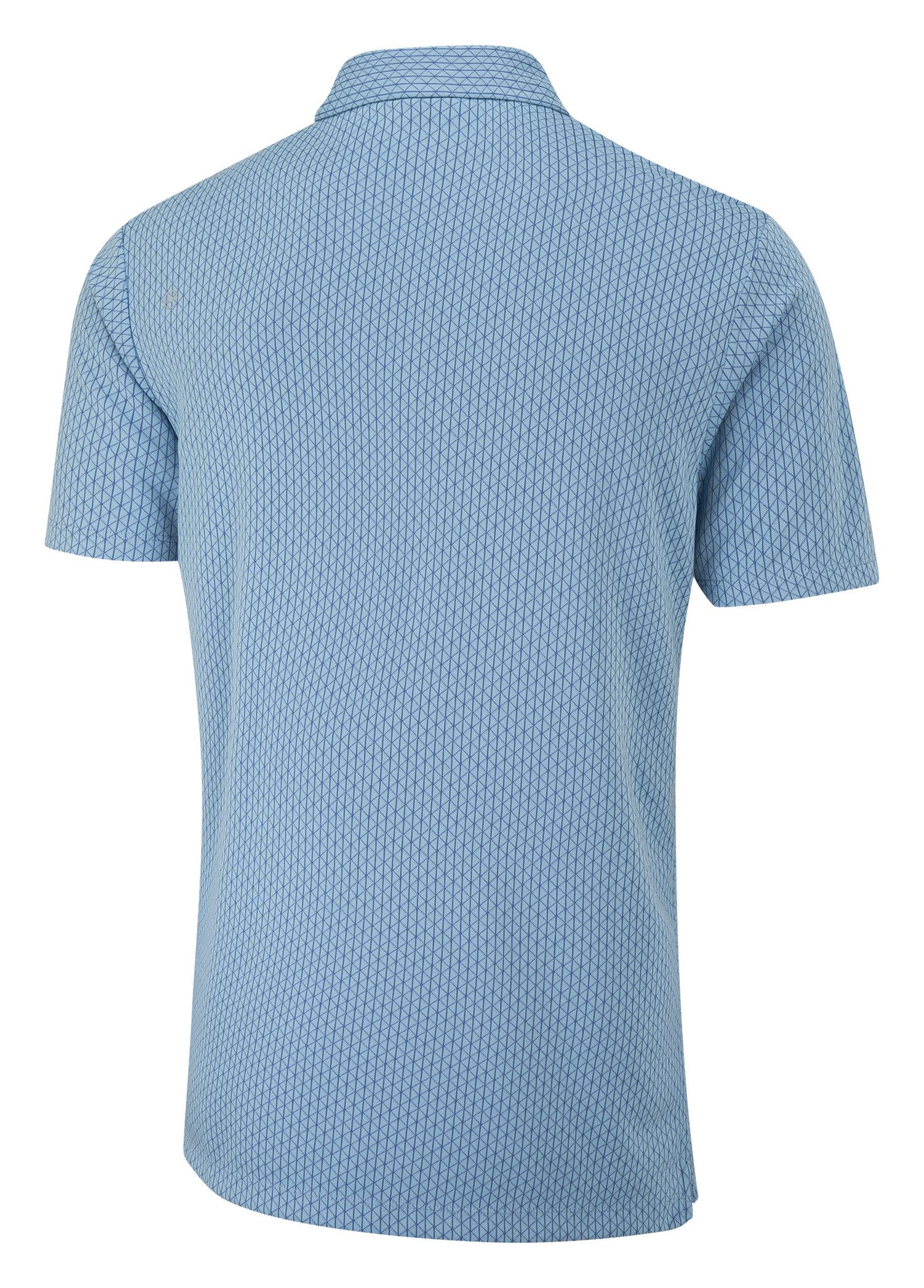 PING Hershel pánské polo, dusty blue multi
