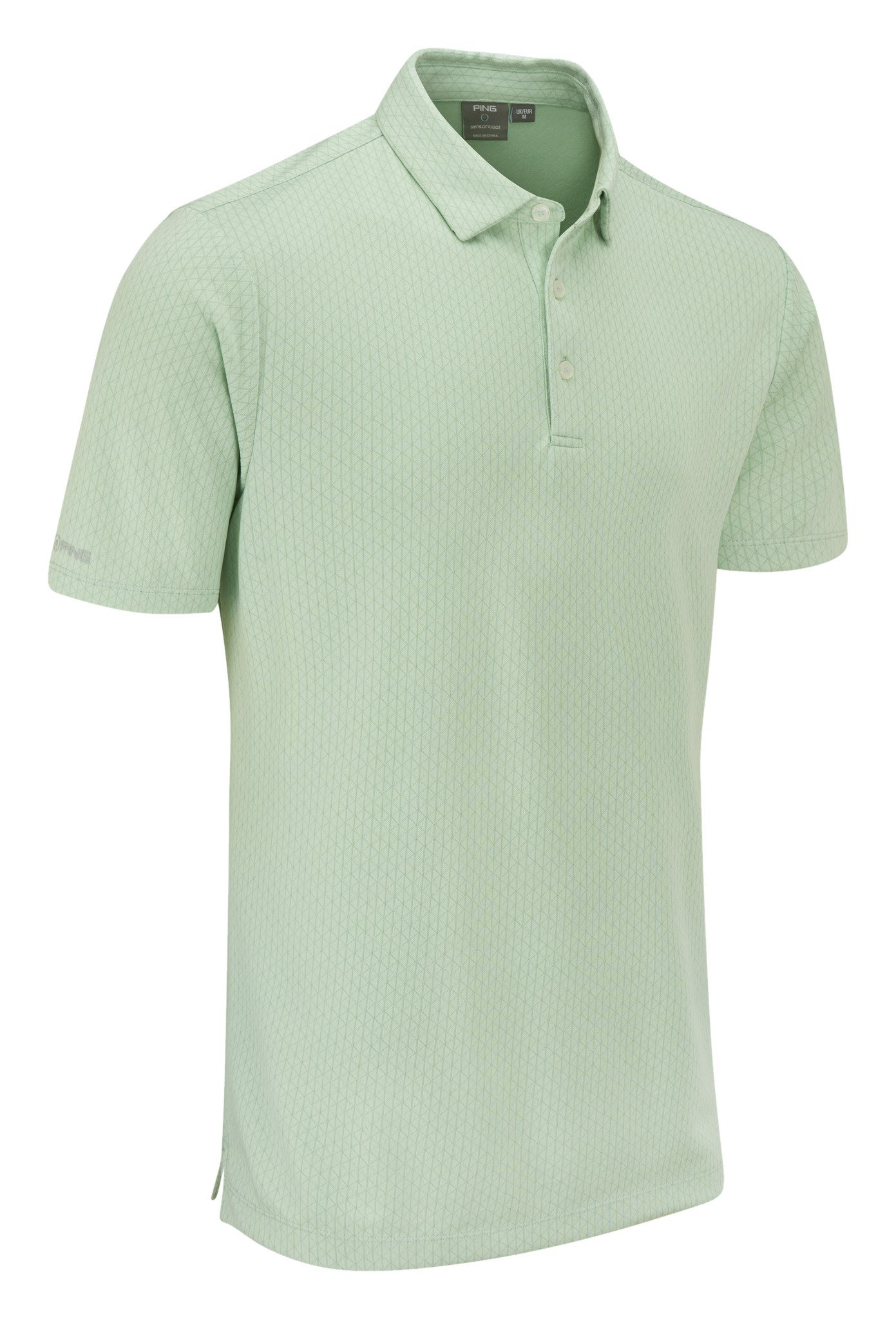 PING Hershel pánské polo, jade multi