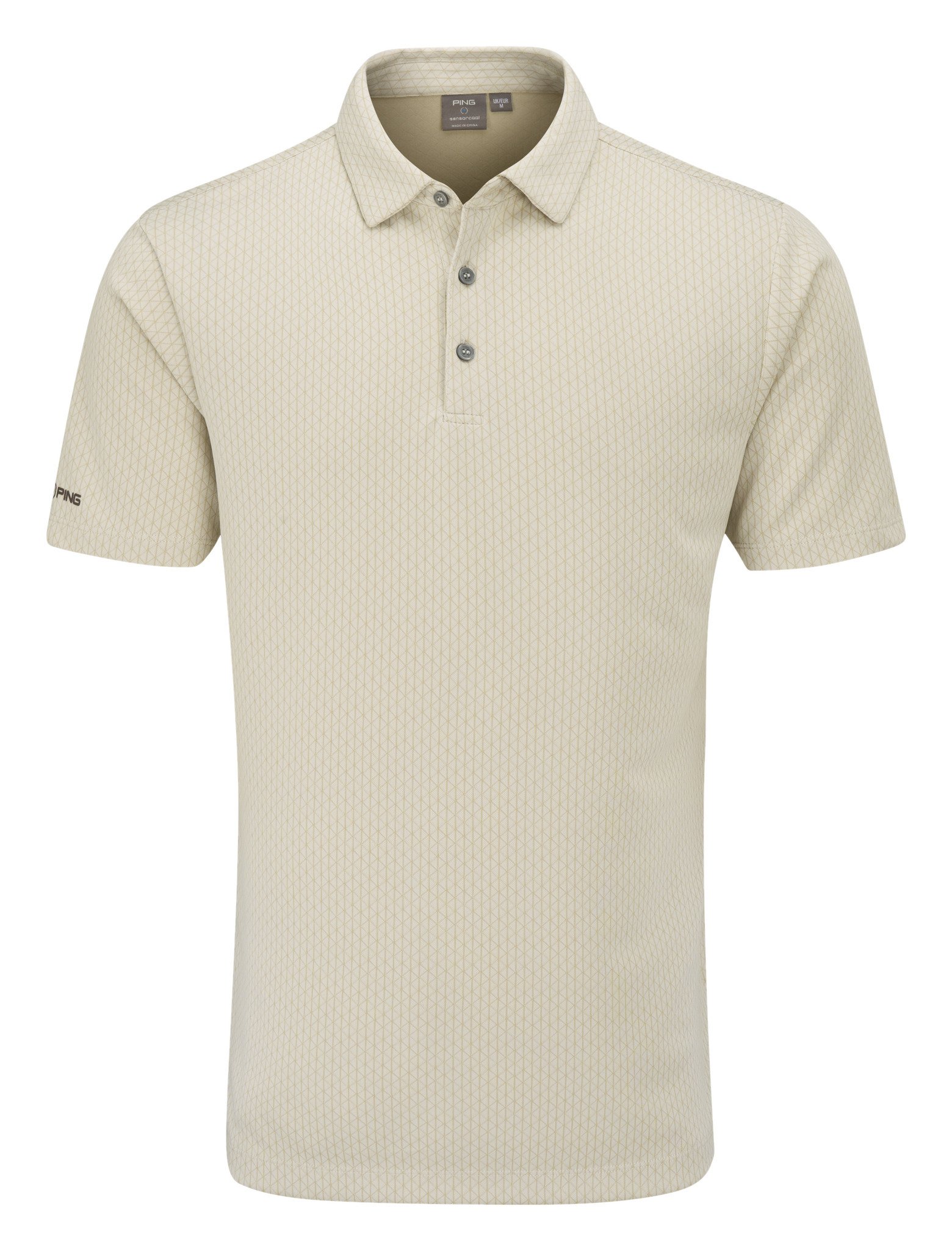 PING Hershel pánské polo, egret multi