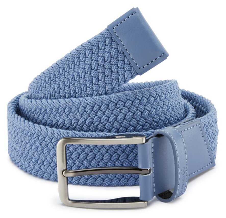 PING Stretch Webbing pánský opasek, blue yonder