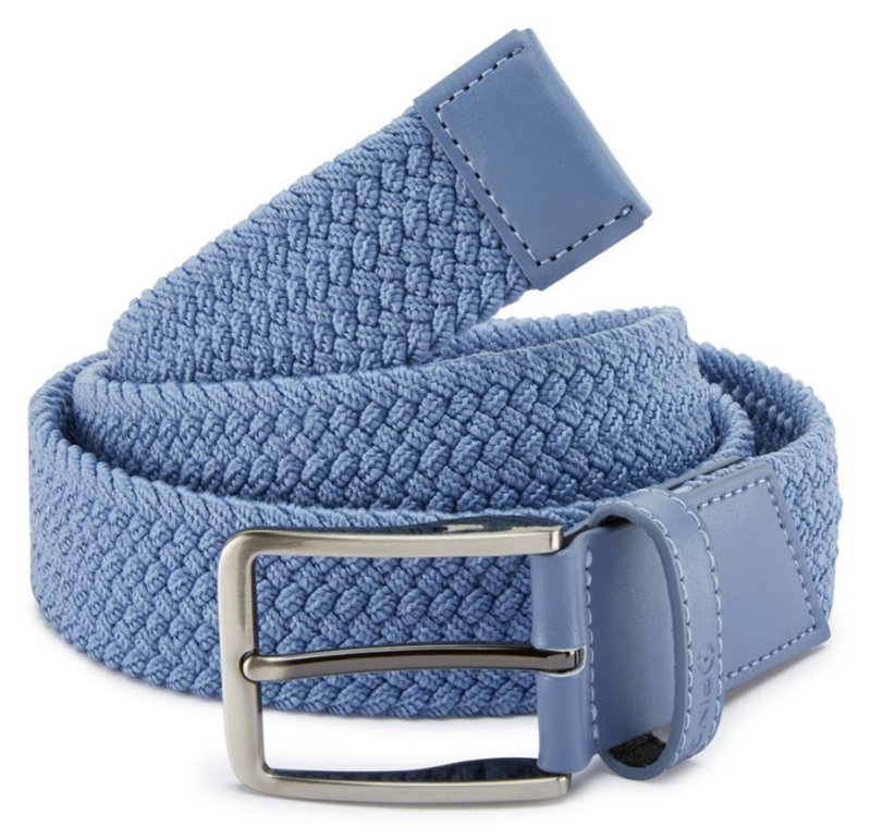 PING Stretch Webbing pánský opasek, blue yonder