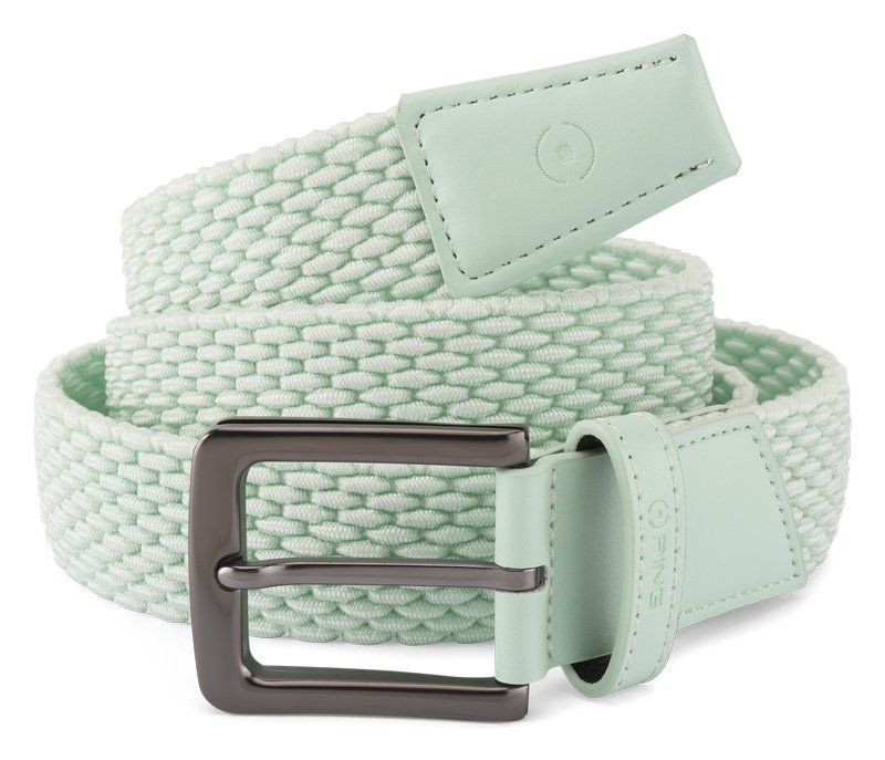 PING Stretch Webbing pánský opasek, jade