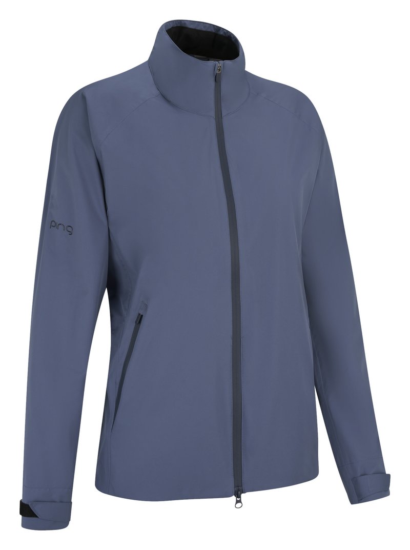 PING AquaDrive Waterproof dámská bunda, blue indigo